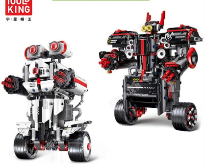 MouldKing 13027 13028 Technic Series Smart Balance Education Programming APP Electric Remote Control Building Blocks Brick toys From China