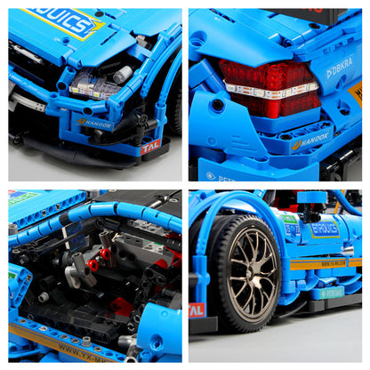 MOULDKING 13073 Mercedes-Benz AMG C63 DTM Building Blocks 1989pcs Bricks Toys For Gift From China