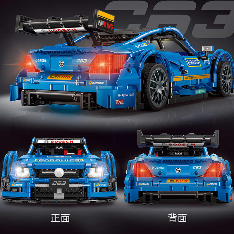MOULDKING 13073 Mercedes-Benz AMG C63 DTM Building Blocks 1989pcs Bricks Toys For Gift From China