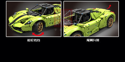 MOULDKING 13074 Super Car Enzo - 42115 B model Building Blocks 2790pcs Bricks From China