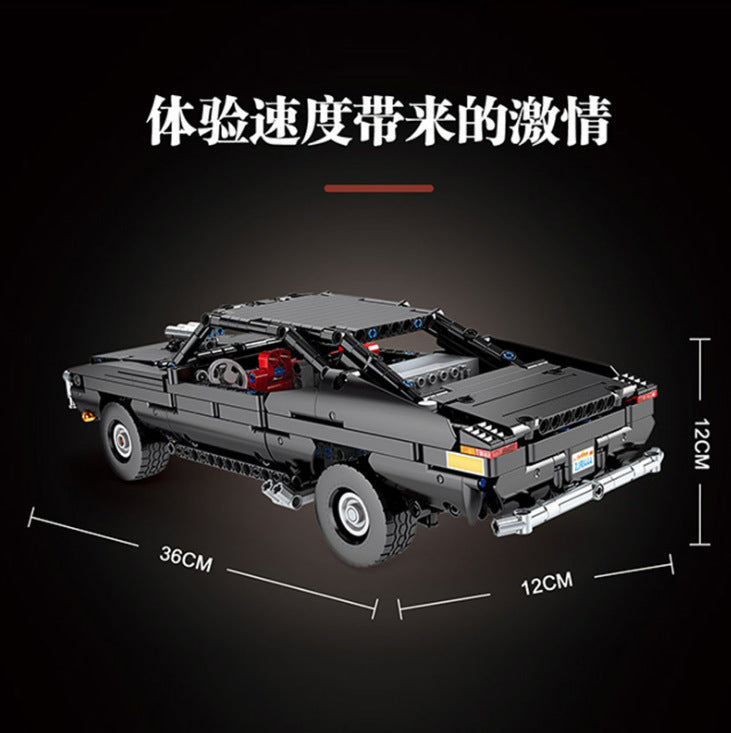 MOULDKING 13081 Technic Series Ultimate Muscle Car MOC-17750 Building Block 1098pcs Bricks Toy Model Sets Gift From China