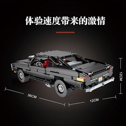 MOULDKING 13081 Technic Series Ultimate Muscle Car MOC-17750 Building Block 1098pcs Bricks Toy Model Sets Gift From China