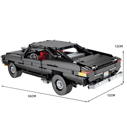 MOULDKING 13081 Technic Series Ultimate Muscle Car MOC-17750 Building Block 1098pcs Bricks Toy Model Sets Gift From China