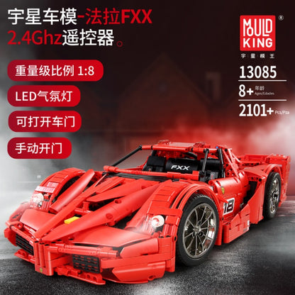 MOULDKING 13085 Technic Series FXX Supercharged V12 Remote control racing Building Blocks 2195pcs Bricks MOC-5889 MOC-5902 From China