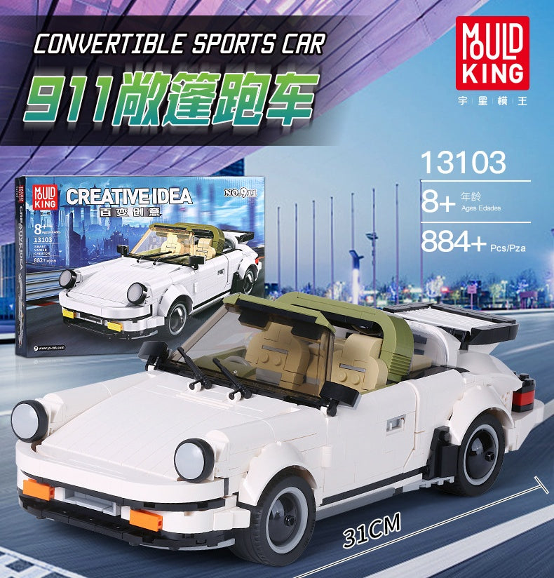 MOULDKING 13103  Building Blocks Creaative Idea Series Pagani Zonda Super Racing Car Compatible from China