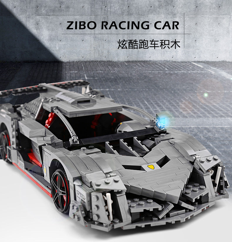 MOULDKING 13110 Technic Series Rambo Poison Sports Car Model Building Blocks 1170pcs Bricks APP Remote Control Children's Toys  From China