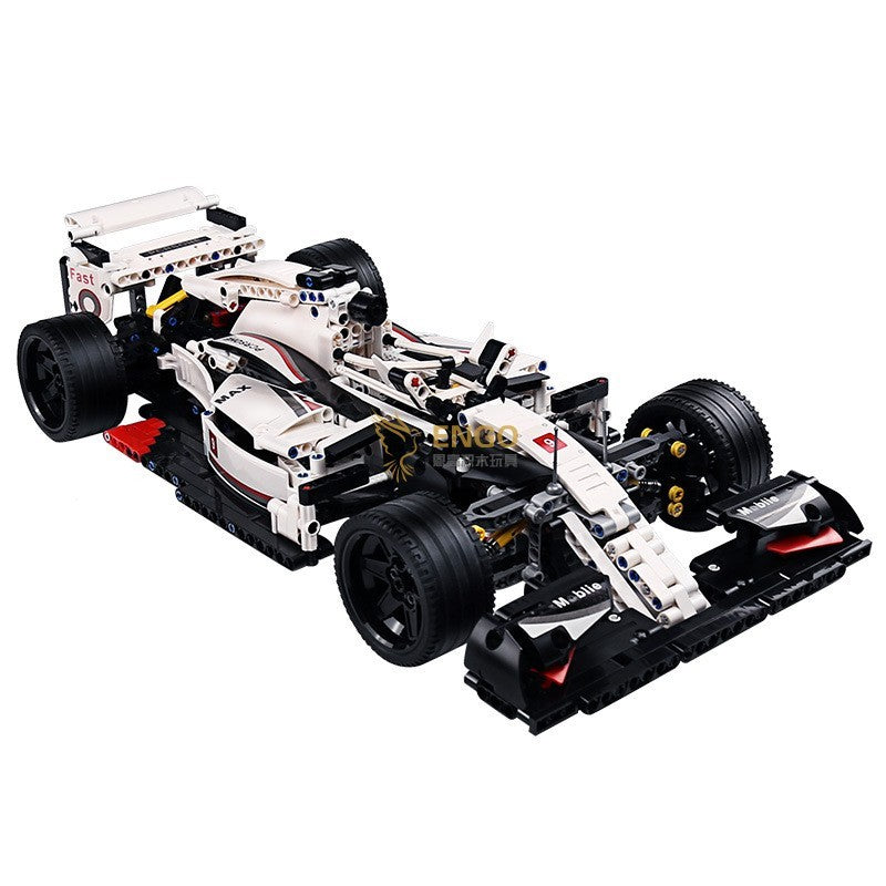 MOULDKING  13117 MOC  Technic City F1 Racing Car The 24 Hour Race Car Model Building Blocks Bricks Toys