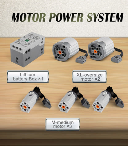 MOULDKING 13124 Technic Series MOC Technic Series RC Jeepsly  Adventure Off-Road Vehicle Car Model Building Blocks 20090 DIY Toys Gifts
