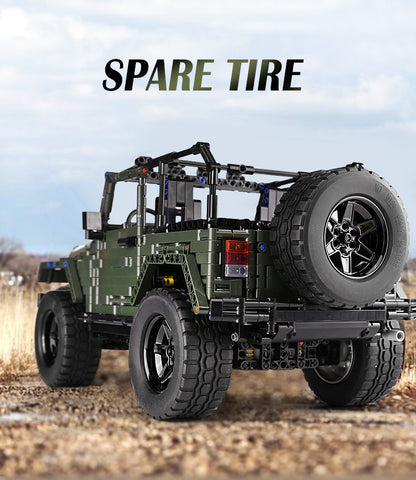 MOULDKING 13124 Technic Series MOC Technic Series RC Jeepsly  Adventure Off-Road Vehicle Car Model Building Blocks 20090 DIY Toys Gifts