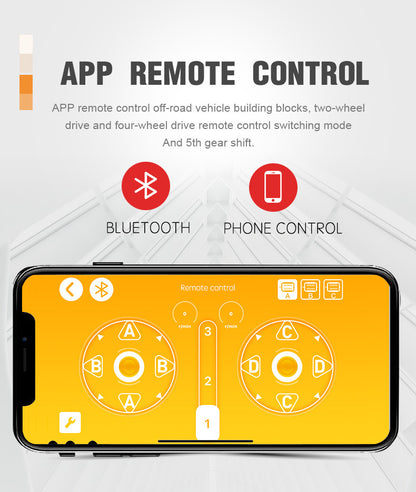 MOULDKING 13124 Technic Series MOC Technic Series RC Jeepsly  Adventure Off-Road Vehicle Car Model Building Blocks 20090 DIY Toys Gifts