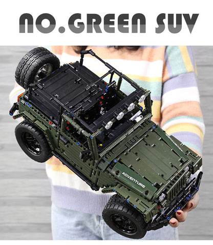 MOULDKING 13124 Technic Series MOC Technic Series RC Jeepsly  Adventure Off-Road Vehicle Car Model Building Blocks 20090 DIY Toys Gifts