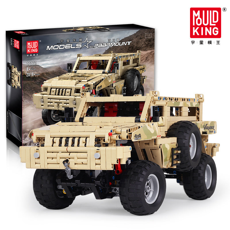 MOULDKING 13131 Marauder Truck APP RC motor Techinic MOC 4731 23007 Model Building Blocks Bricks Toy Gift from China