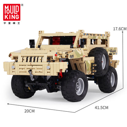 MOULDKING 13131 Marauder Truck APP RC motor Techinic MOC 4731 23007 Model Building Blocks Bricks Toy Gift from China