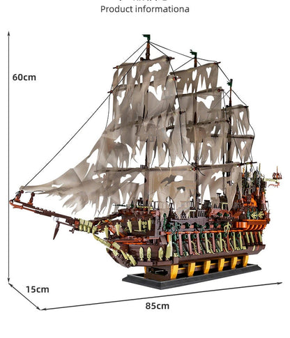 MOULDKING 13138 The Flying Dutchman Building Blocks 3653pcs Bricks From China