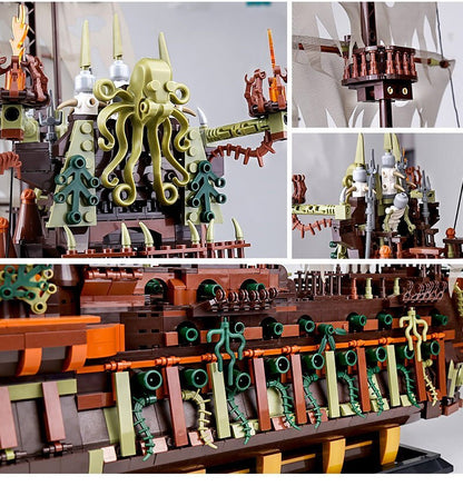 MOULDKING 13138 The Flying Dutchman Building Blocks 3653pcs Bricks From China
