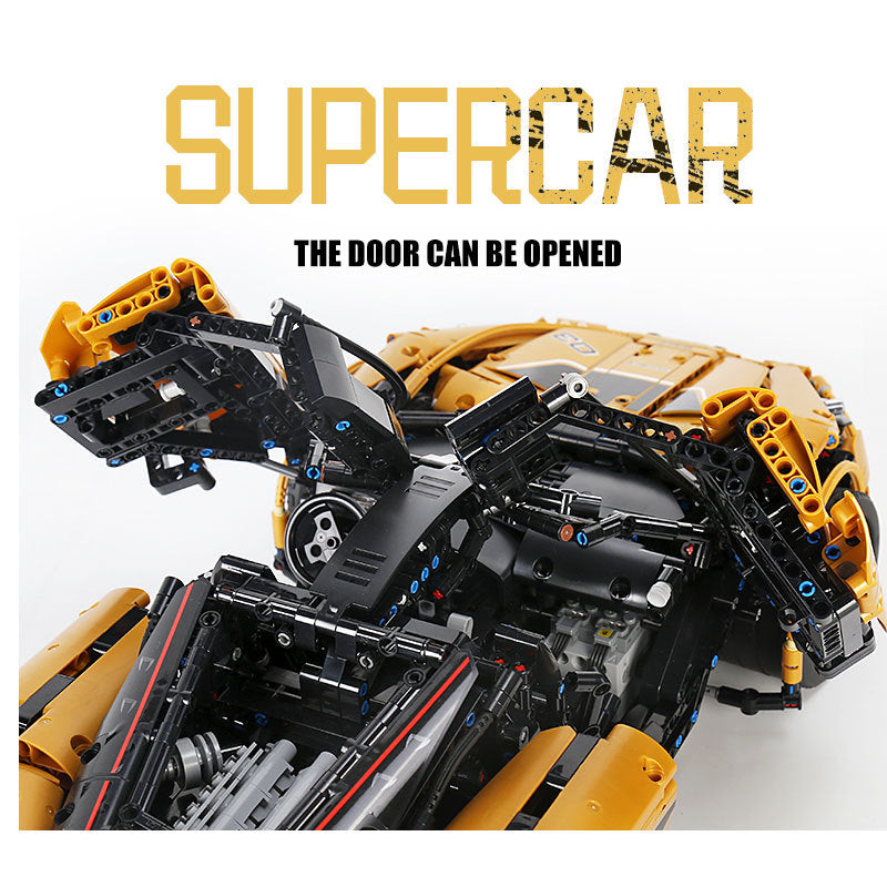 MOULDKING 13145S 1:8 Mclaren 720S Building Blocks 3176pcs Bricks Toys From China