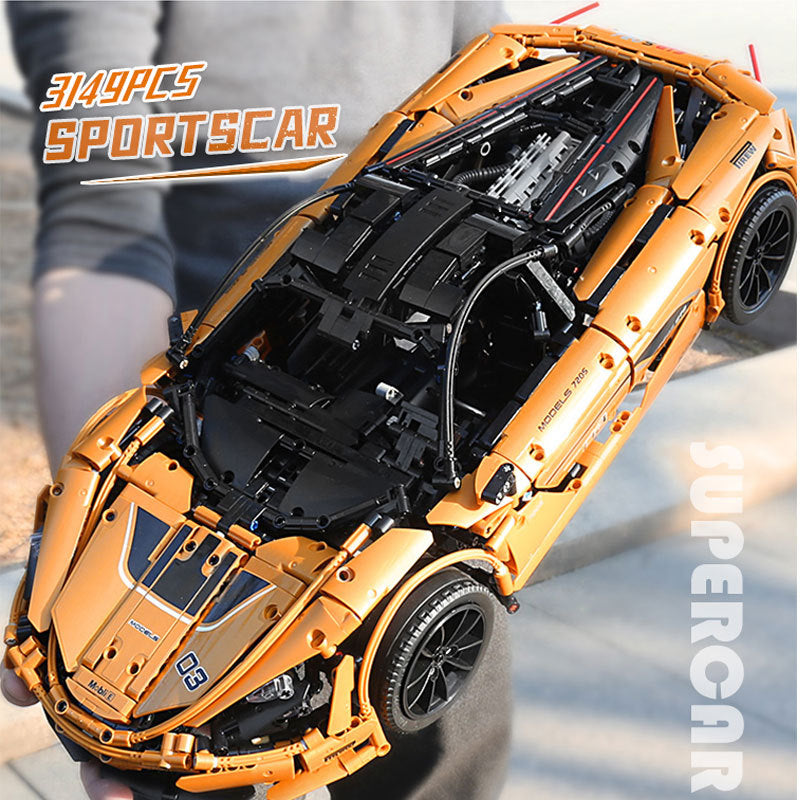 MOULDKING 13145S 1:8 Mclaren 720S Building Blocks 3176pcs Bricks Toys From China