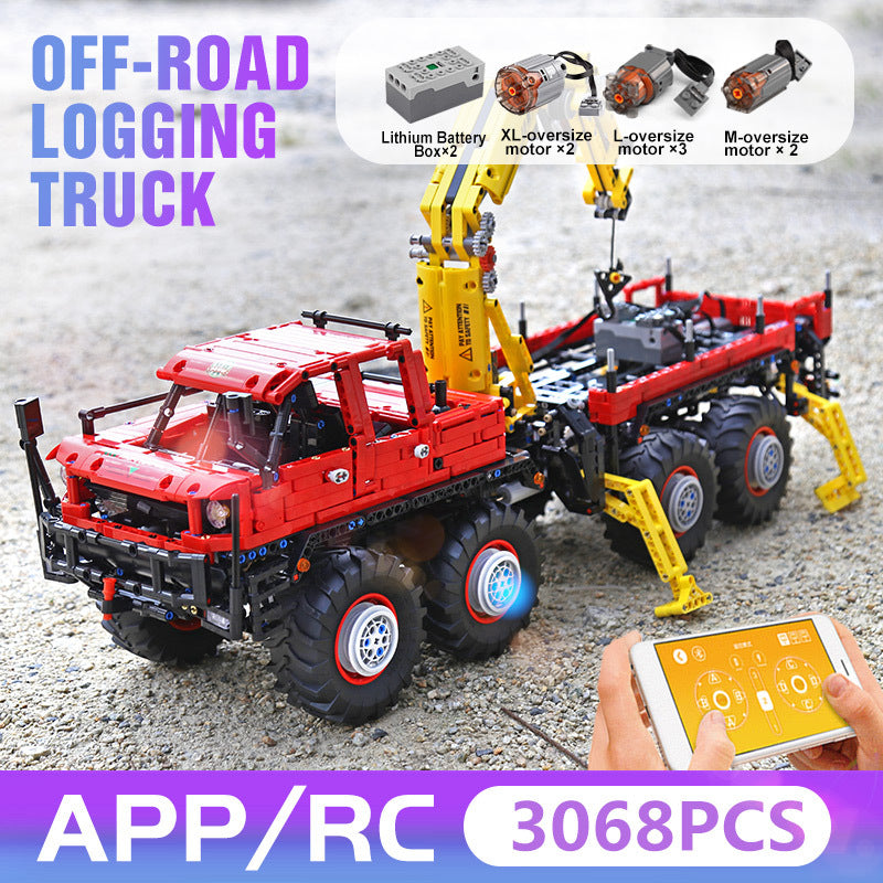 MOULDKING 13146 Technic Articulated 8×8 Off-road remote control Truck MOC-15805 Building Block Kids Toy Birthday Gifts from China