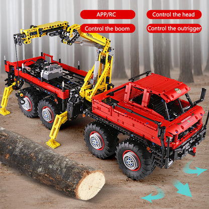 MOULDKING 13146 Technic Articulated 8×8 Off-road remote control Truck MOC-15805 Building Block Kids Toy Birthday Gifts from China