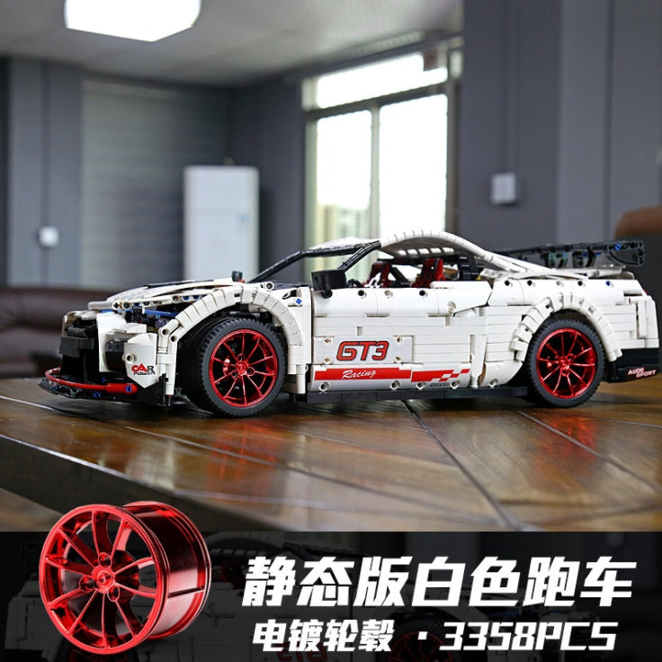 MouldKing 13172 Technic Series MOC Super Car GTR 1:8 Model Building Blocks 3358pcs Brick Kids Toys MOC-25326 From China