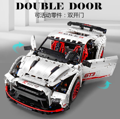 MouldKing 13172 Technic Series MOC Super Car GTR 1:8 Model Building Blocks 3358pcs Brick Kids Toys MOC-25326 From China