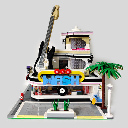 MOULDKING 16002 Guitar House Bricks Creator Expert Assembly Square Building Blocks From China