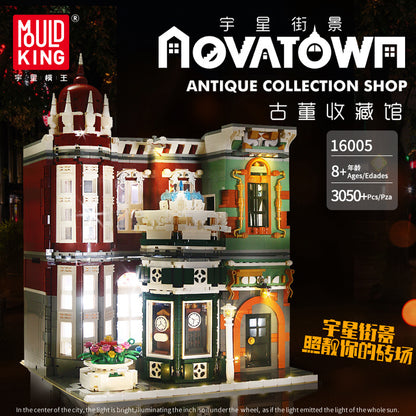 MOULDKING 16005  MOC Street View Creator Series Antique Collection Shop Building Blocks Bricks For Children Toys Gifts from China