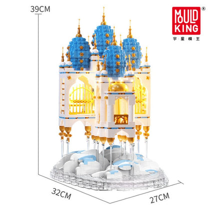 MouldKing 16015 Creator Street View Series Castle in the Sky Building Blocks 2866pcs Brick Kids Toys Gifts Model Sets From China