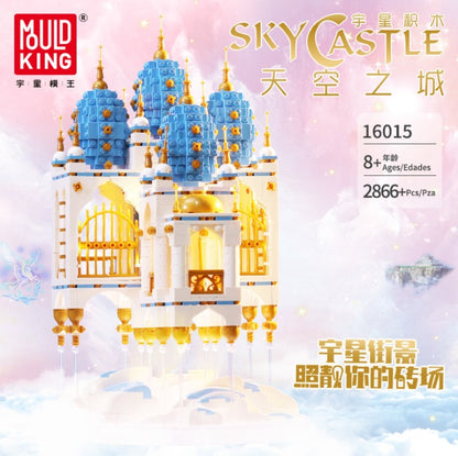 MouldKing 16015 Creator Street View Series Castle in the Sky Building Blocks 2866pcs Brick Kids Toys Gifts Model Sets From China