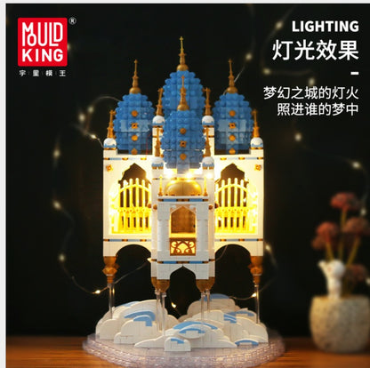 MouldKing 16015 Creator Street View Series Castle in the Sky Building Blocks 2866pcs Brick Kids Toys Gifts Model Sets From China