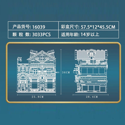 MouldKing 16039 Quick Pitch Supplies Building block model 3033pcs from China
