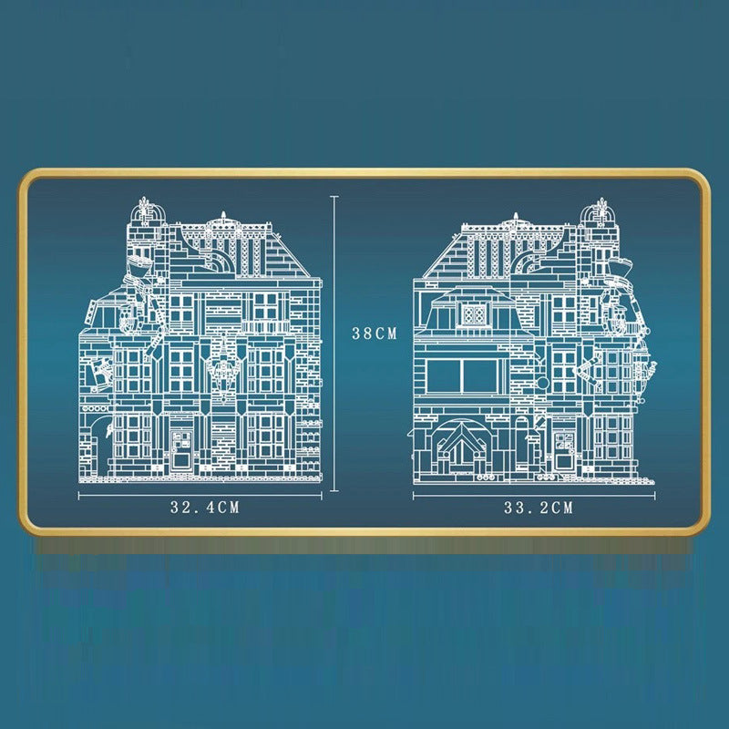 MouldKing 16041 Magic Joker Shop Building block model 3363pcs from China