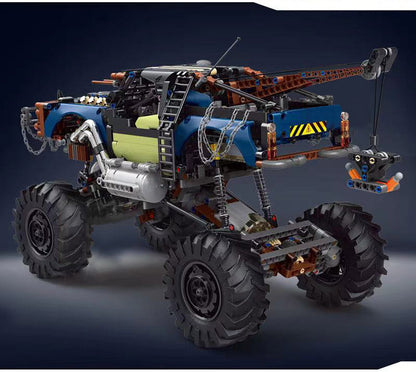 MouldKing 18006 Doomsday Drag Truck Big Climbing Off-road Vehicle Building Blocks Toy From China