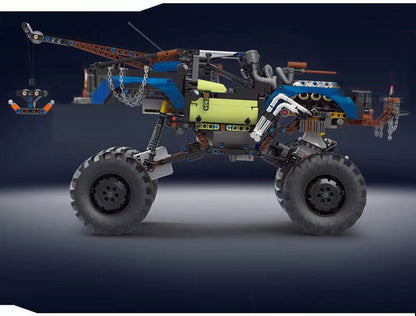 MouldKing 18006 Doomsday Drag Truck Big Climbing Off-road Vehicle Building Blocks Toy From China