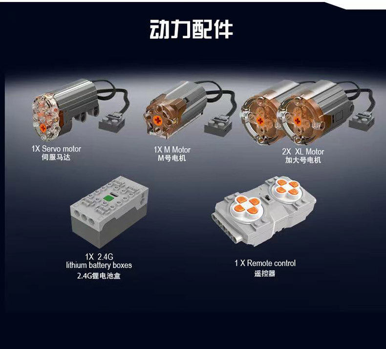 MouldKing 18006 Doomsday Drag Truck Big Climbing Off-road Vehicle Building Blocks Toy From China