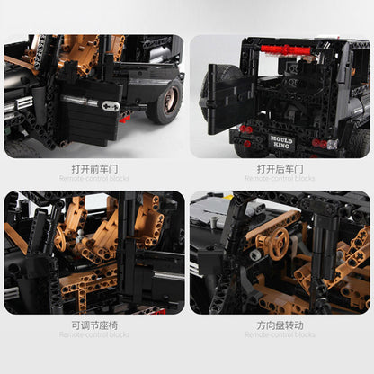 MOULDKING 20100 Technic Series SUV G500 AWD Wagon Offroad Vehicle Model Building MOC Blocks Bricks 13070 Toys