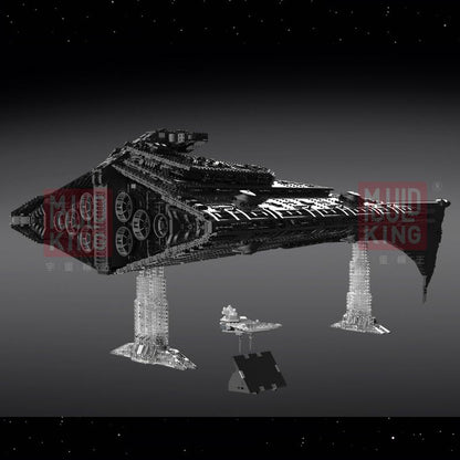 MOULDKING 21004 Interstellar Series Eclipse-Class Dreadnought Building Block 10030pcs Bricks Toys Model Sets From China