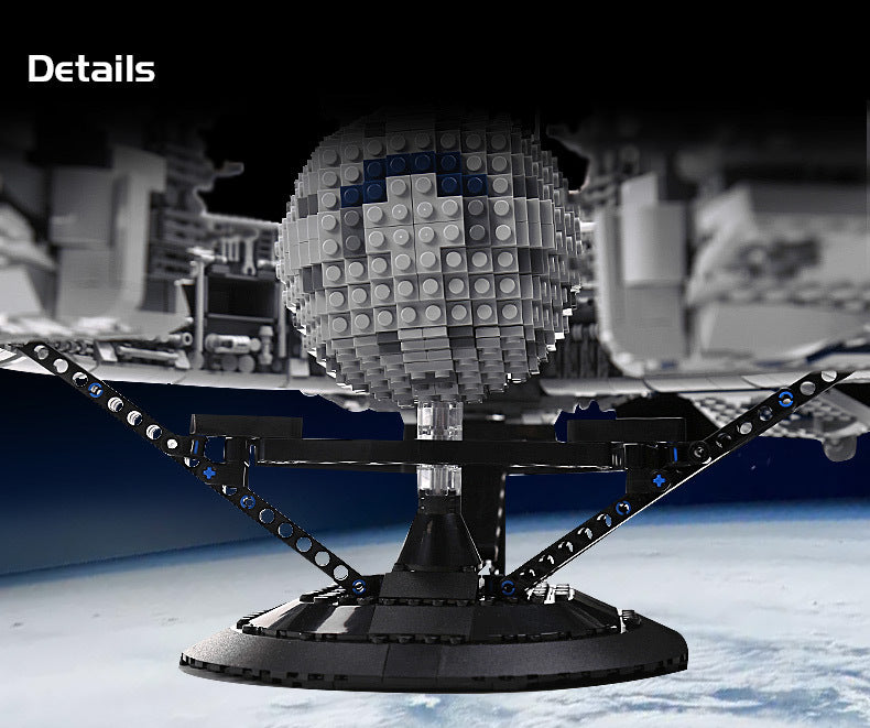 MOULDKING 21008 Star Plan Series Lucrehulk Star Control Ship Model Building Blocks 3663pcs Bricks Children's Toys From China