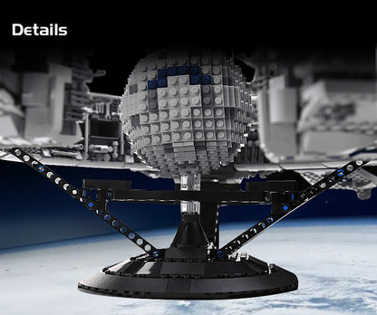 MOULDKING 21008 Star Plan Series Lucrehulk Star Control Ship Model Building Blocks 3663pcs Bricks Children's Toys From China