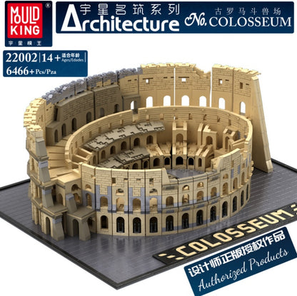 MouldKing  22002 Architecture Famous Building Series The Colosseum Building Blocks 6466pcs Toy  From China 49020