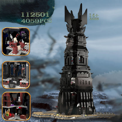 Movie The Tower of Orthanc 112501 Set Building Blocks 4059Pcs Bricks From Europe 3-7 Days Delivery