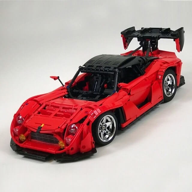 MOC 22346 MAZDA RX-7 Super Racing Car Red by KD123
