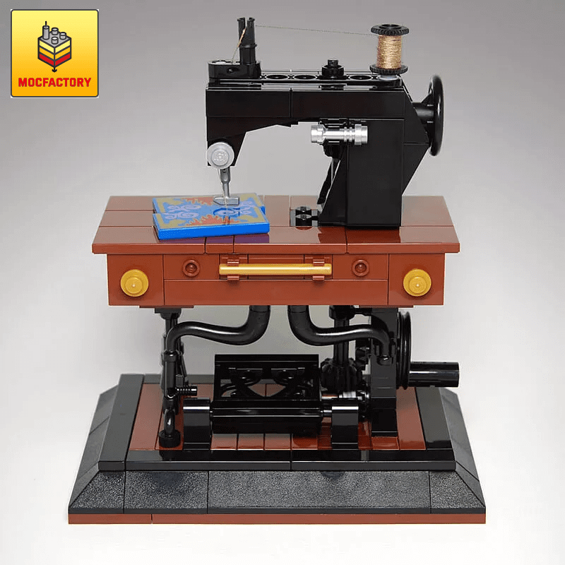 MOC-41609 Antique Singer Sewing Machine Kinetic Technic by pixeljunkie