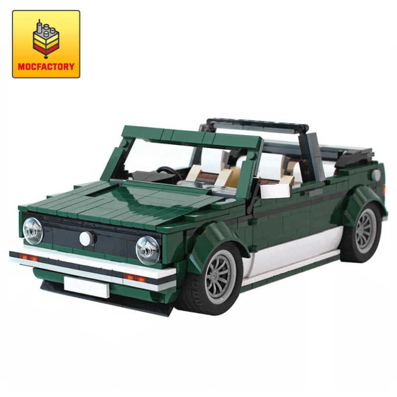 MOC 26778 10242 VW Golf MK1 Cabriolet Super Car by buildme