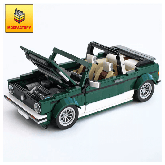 MOC 26778 10242 VW Golf MK1 Cabriolet Super Car by buildme