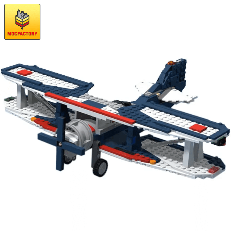 MOC-14167 31039 Biplane Creator by Nequmodiva