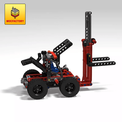 MOC 10983 42061 Forklift Super Construction Vehicle by Nequmodiva