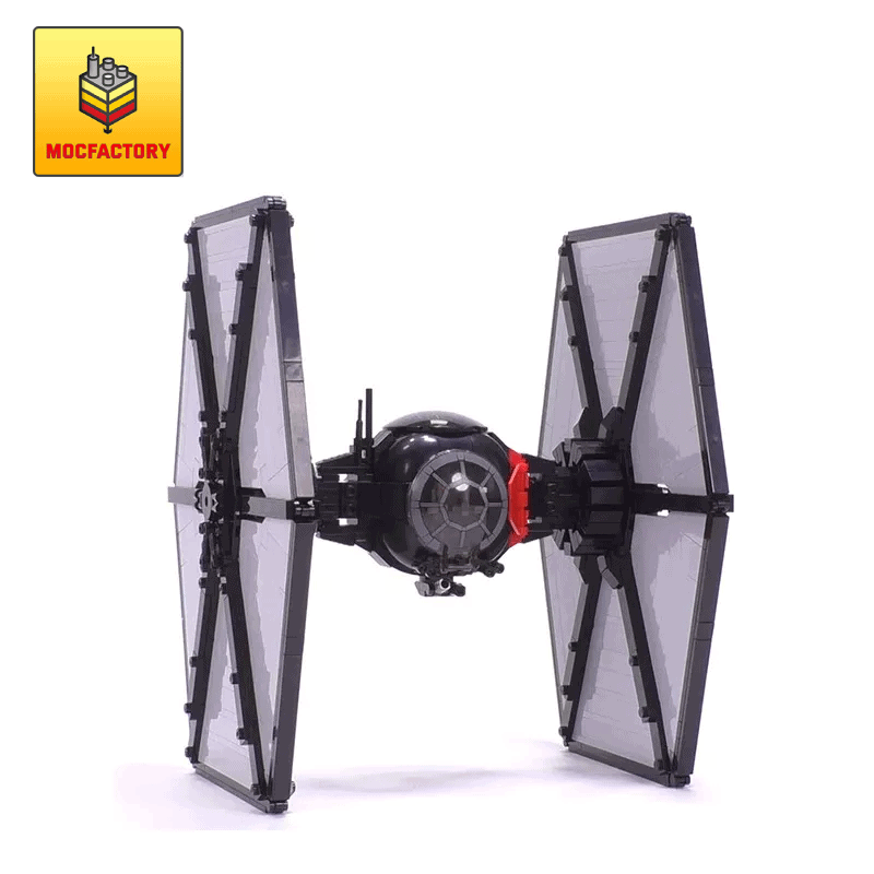 MOC 13219 Star War First Order Special Forces Fighter ? Minifig Scale by brickvault