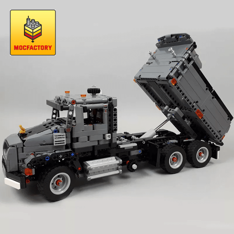 MOC 22014 Mack Granite Snow Plow Alternative LEGO 42078 by M_longer