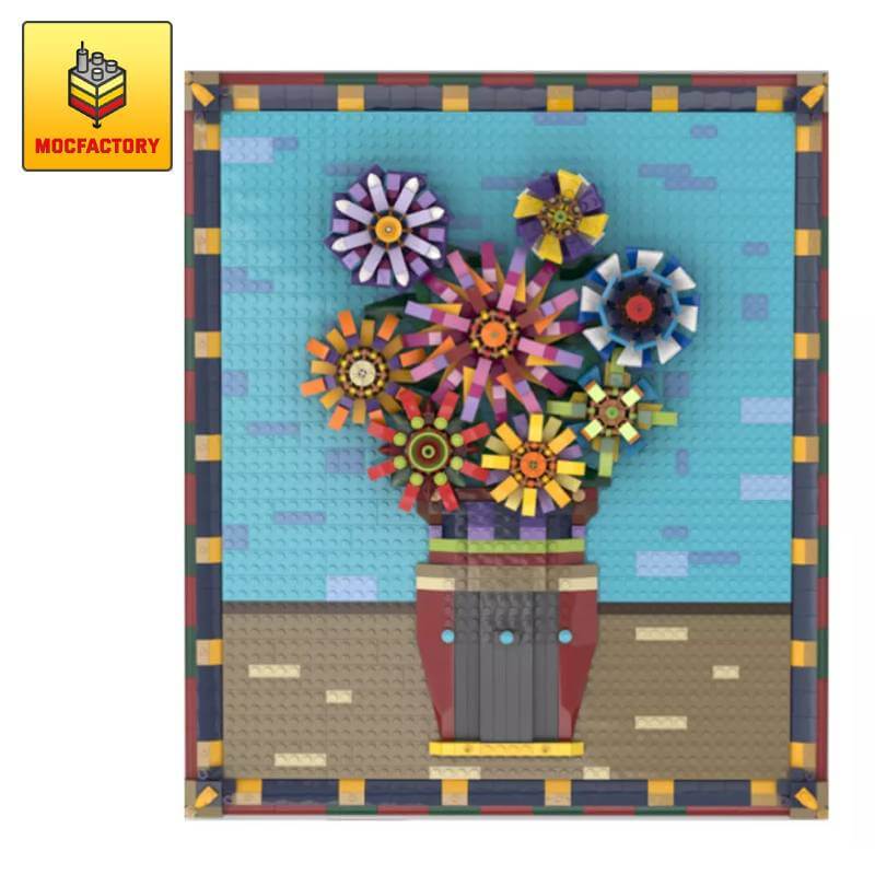 MOC-90015 Sunflowers (Van Gogh series)